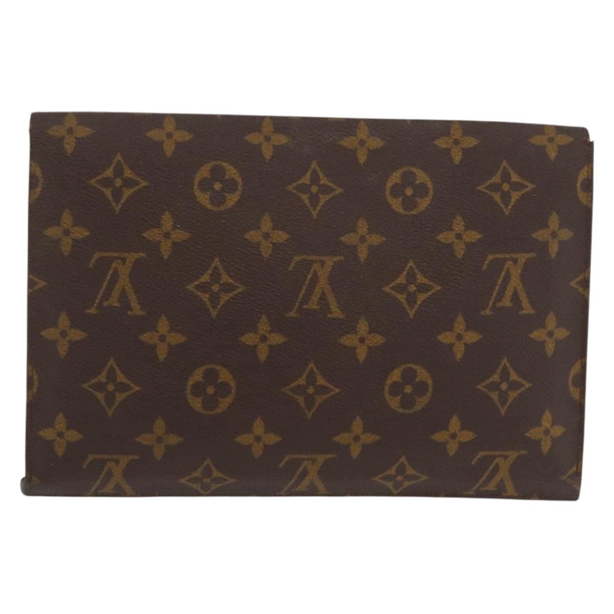 LOUIS VUITTON Monogram Pochette Rabat 23 Clutch Bag M51940 LV Auth BA10511