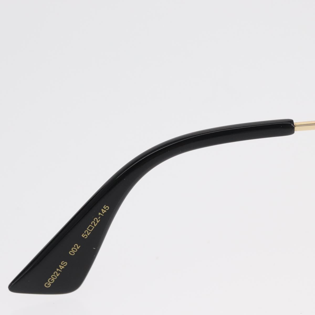 GUCCI Sunglasses plastic Black Auth BA10538V