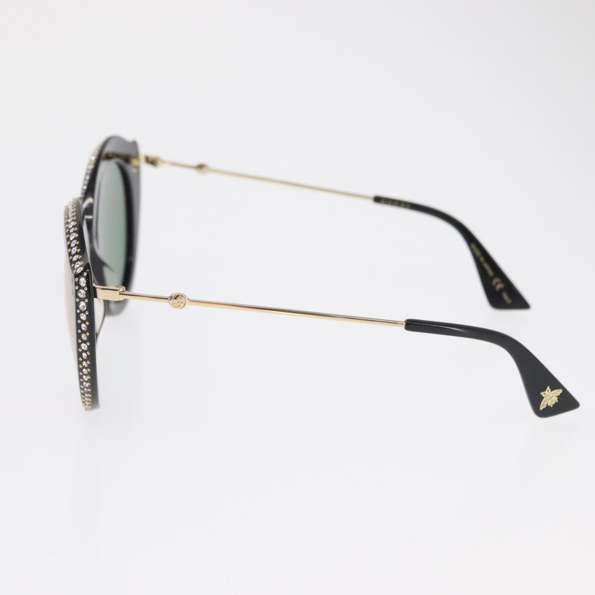 GUCCI Sunglasses plastic Black Auth BA10538V