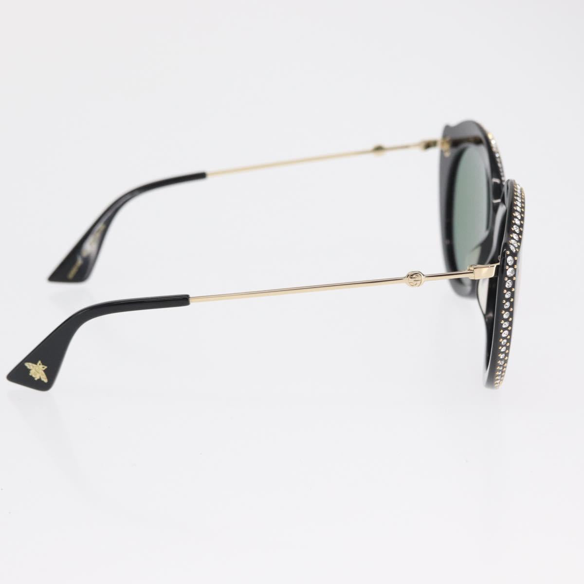 GUCCI Sunglasses plastic Black Auth BA10538V