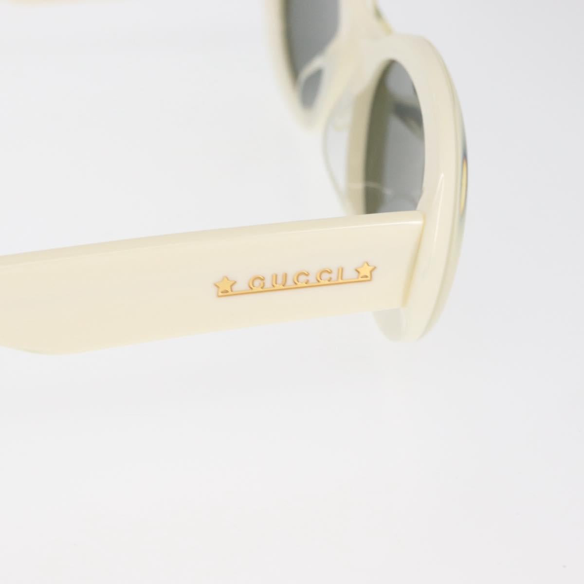 GUCCI Sunglasses plastic White Auth BA10540A