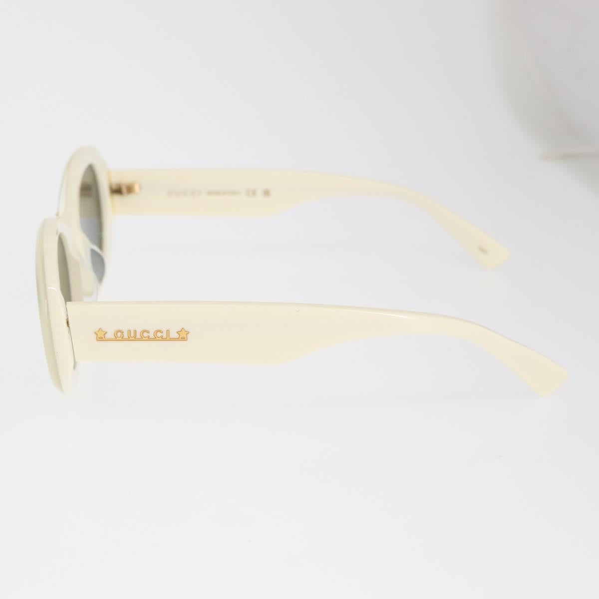 GUCCI Sunglasses plastic White Auth BA10540A