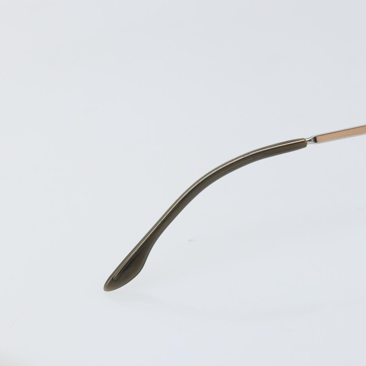 CHANEL Sunglasses metal Silver CC Auth BA10543