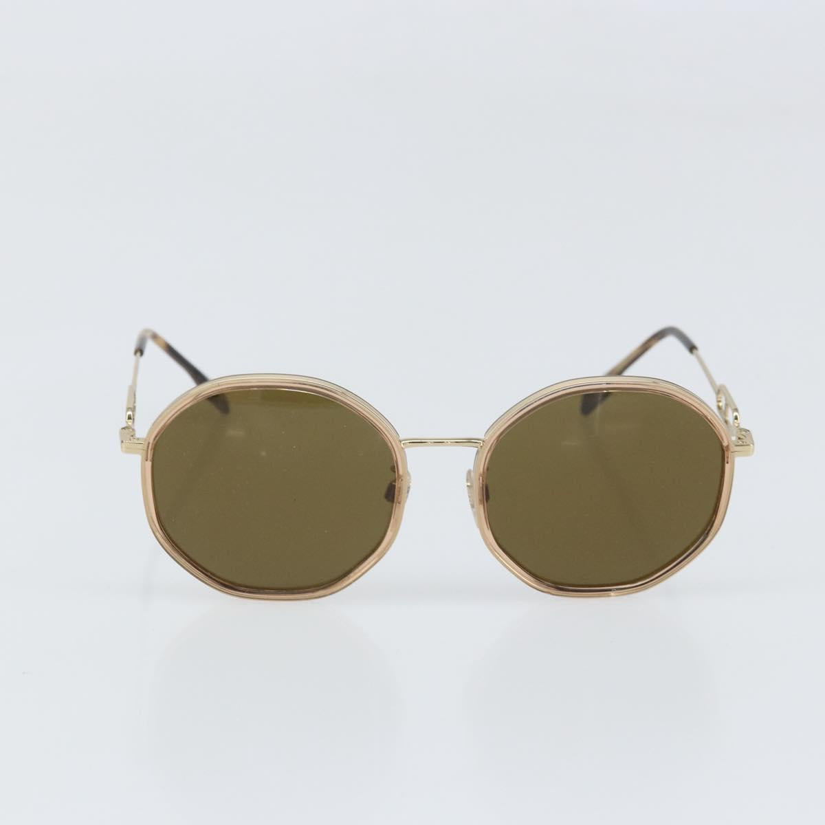 BURBERRY Sunglasses plastic Brown Auth BA10545