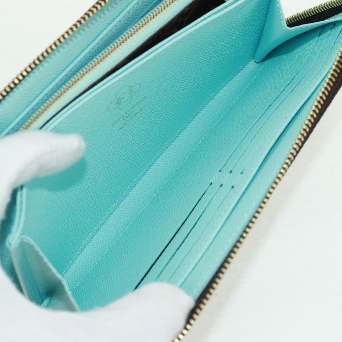 LOUIS VUITTON Vivienne Zippy Wallet Light Blue M12223 LV Auth BA10557SM