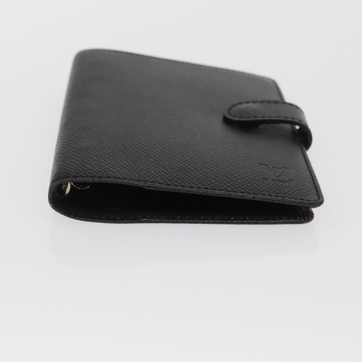 LOUIS VUITTON Taiga Agenda PM Day Planner Cover Epicea R20424 LV Auth BA10570