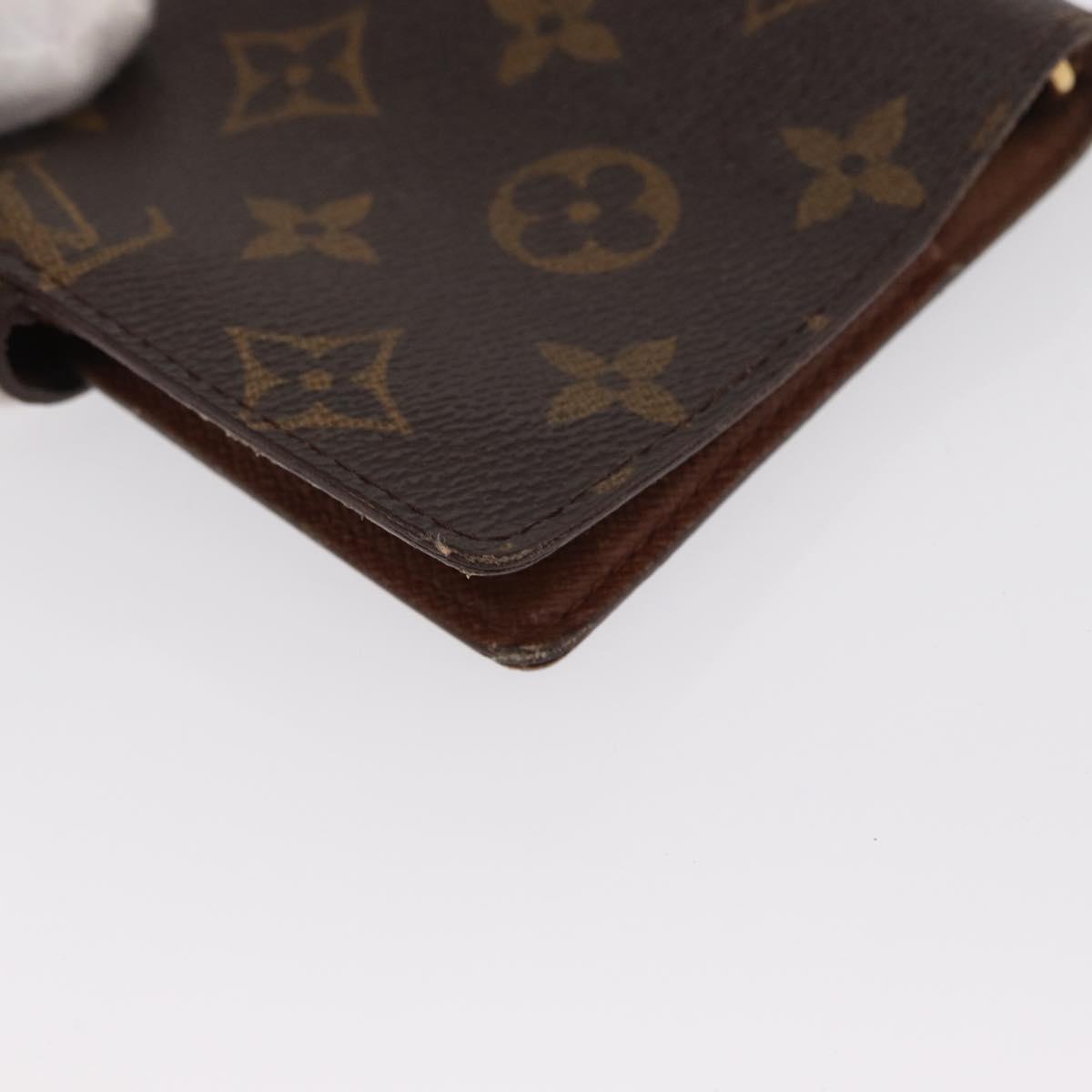 LOUIS VUITTON Monogram Agenda PM Day Planner Cover R20005 LV Auth BA10571