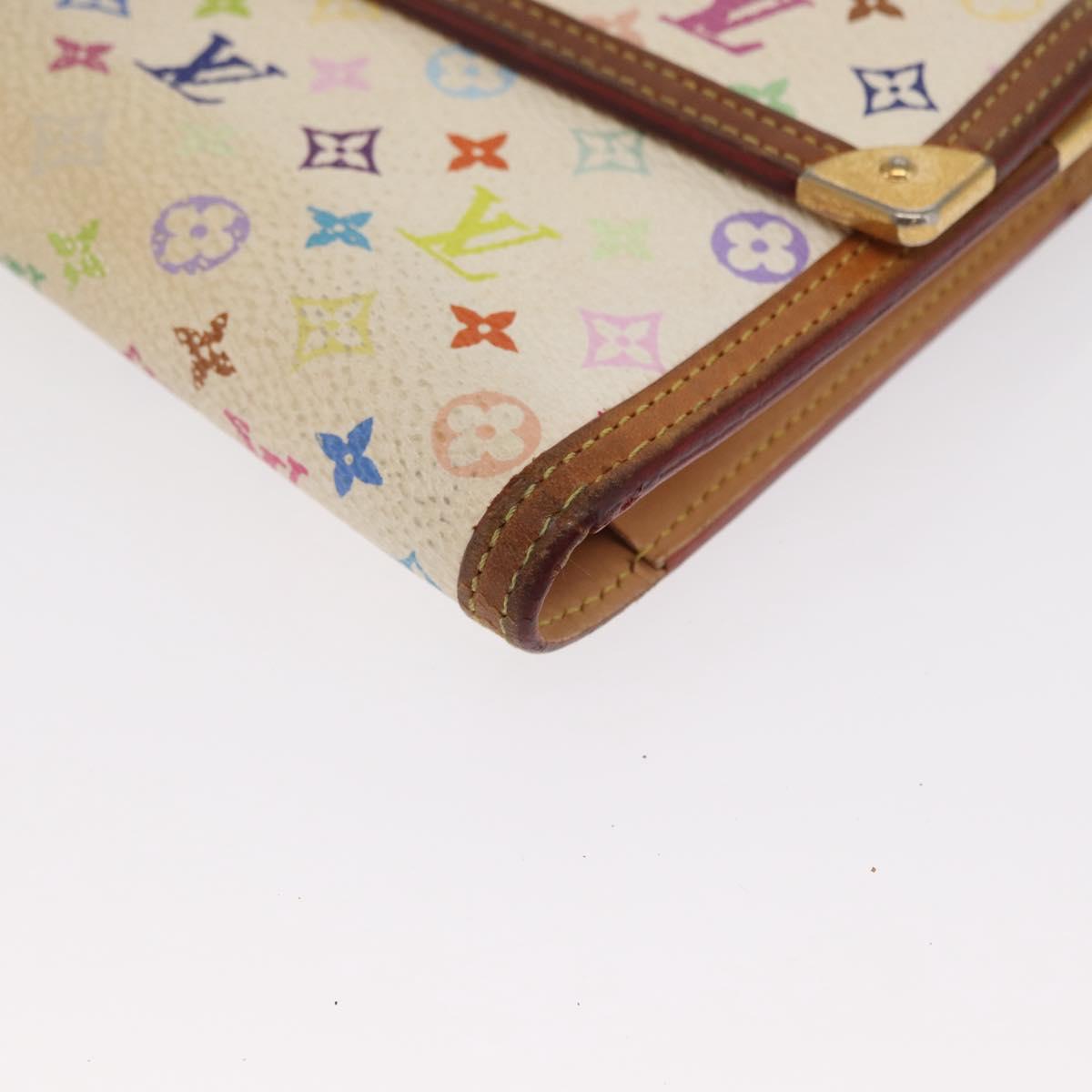 LOUIS VUITTON Multicolor Porte Tresor International Wallet M92659 Auth BA10579