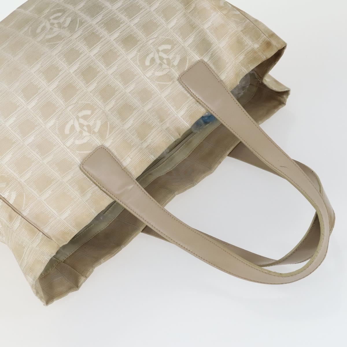 MCM Chanel Hermes Tote Bag Canvas 3 Set Beige Black Navy Auth BA10583