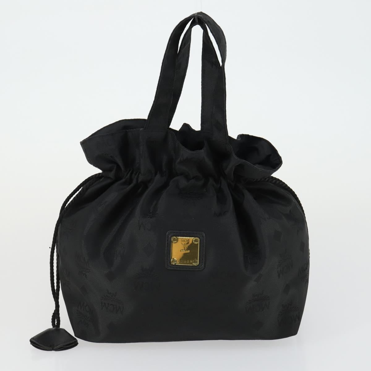 MCM Chanel Hermes Tote Bag Canvas 3 Set Beige Black Navy Auth BA10583
