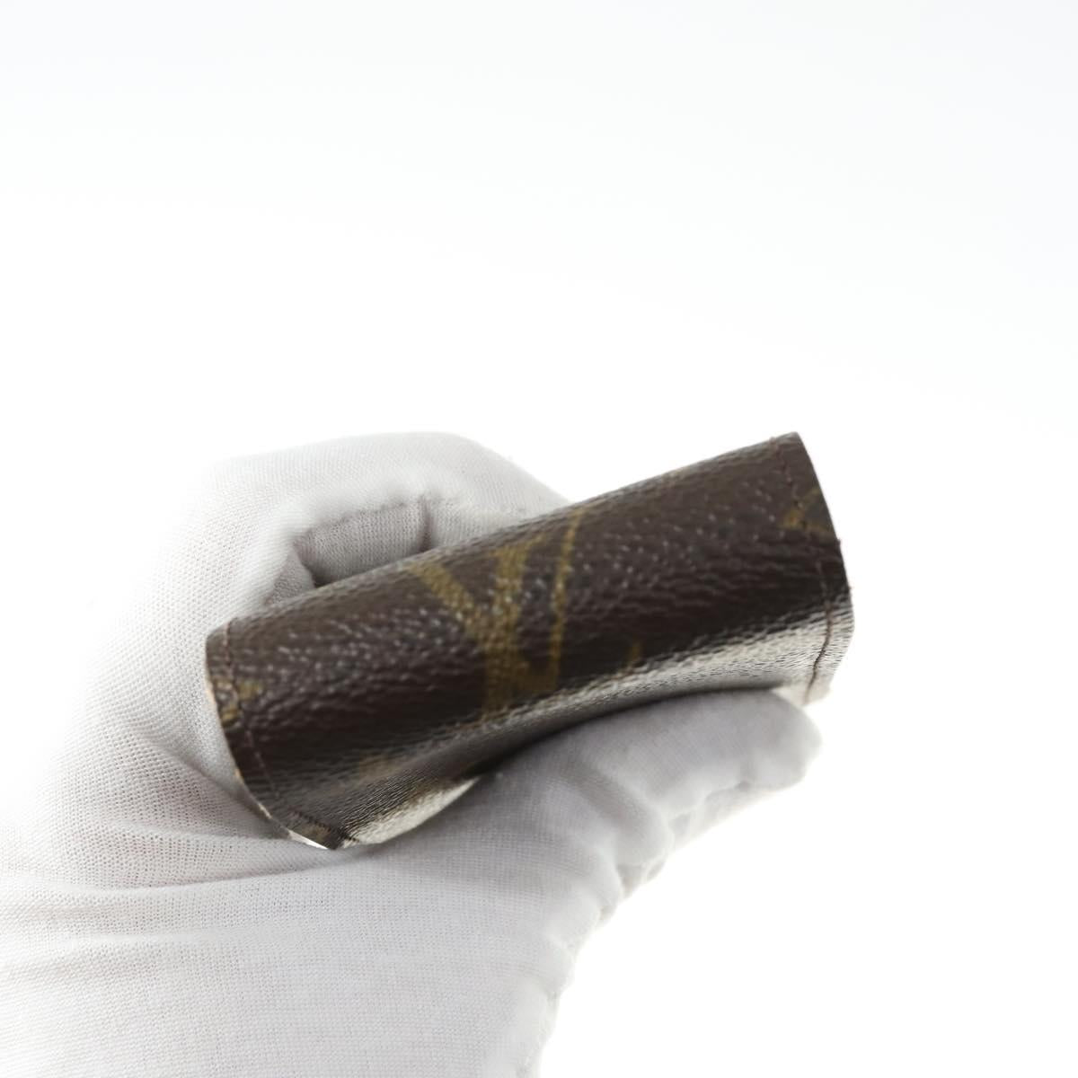LOUIS VUITTON Monogram Damier Ebene Etui Cigarette Case 4 Set LV Auth BA10586