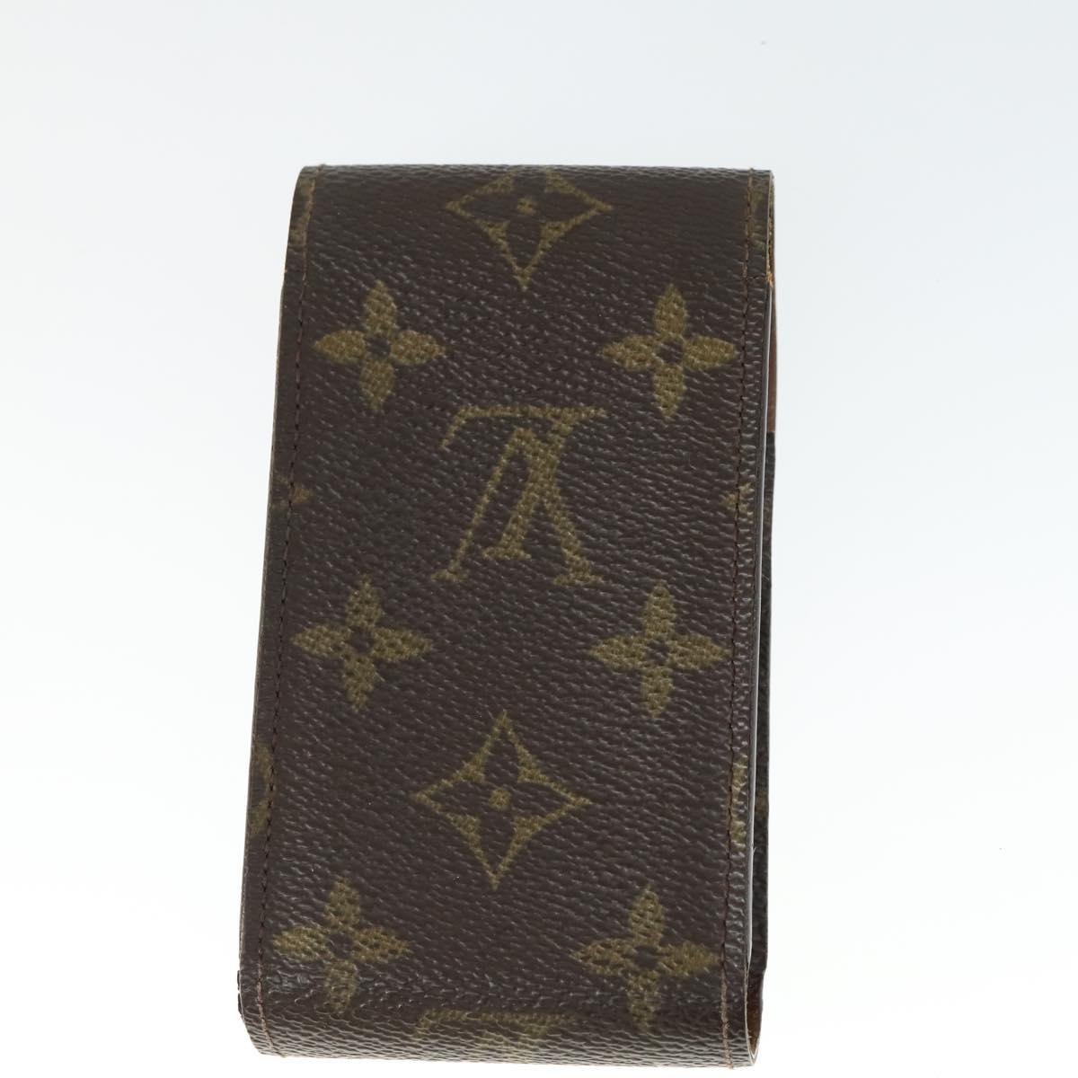 LOUIS VUITTON Monogram Damier Ebene Etui Cigarette Case 4 Set LV Auth BA10586
