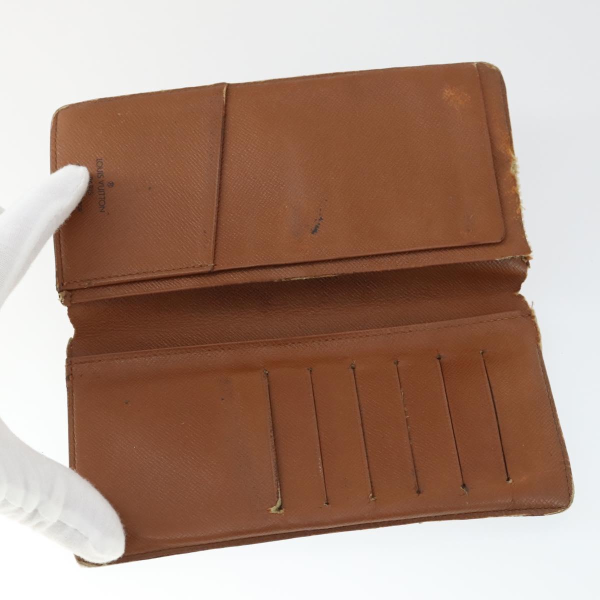 LOUIS VUITTON Monogram Wallet 5 Set LV Auth BA10587