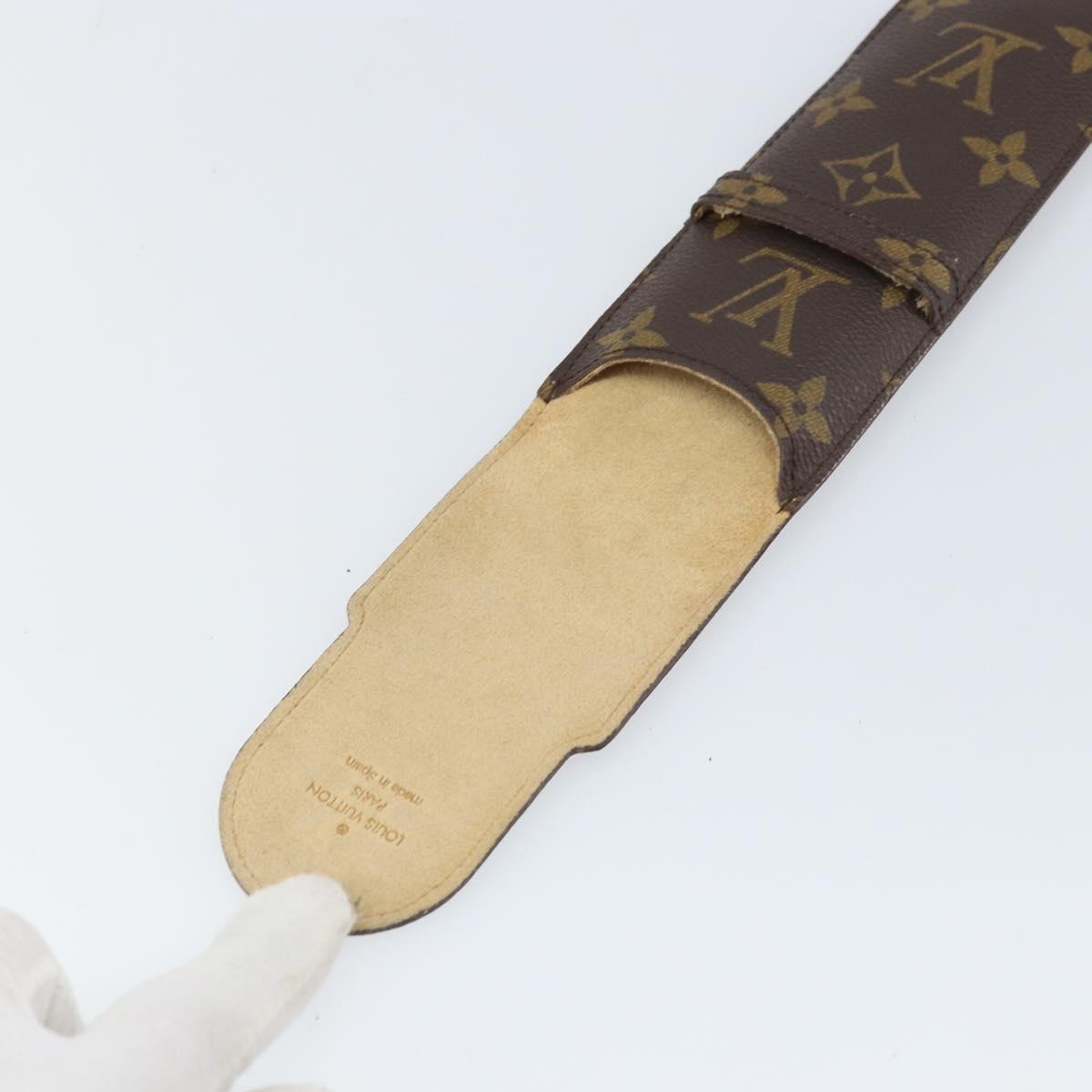 LOUIS VUITTON Monogram Etui Stilo Pen Case M62990 LV Auth BA10593