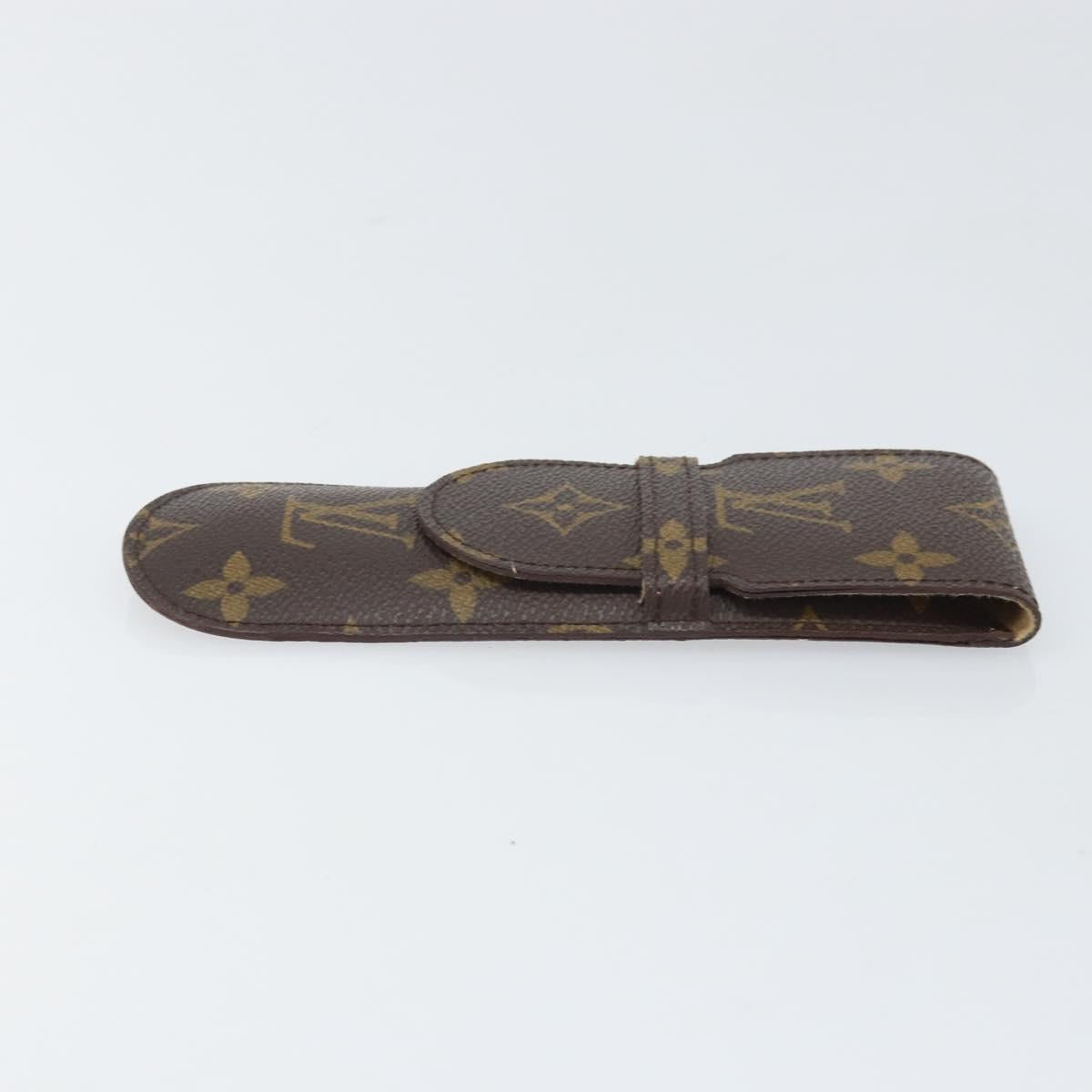 LOUIS VUITTON Monogram Etui Stilo Pen Case M62990 LV Auth BA10593