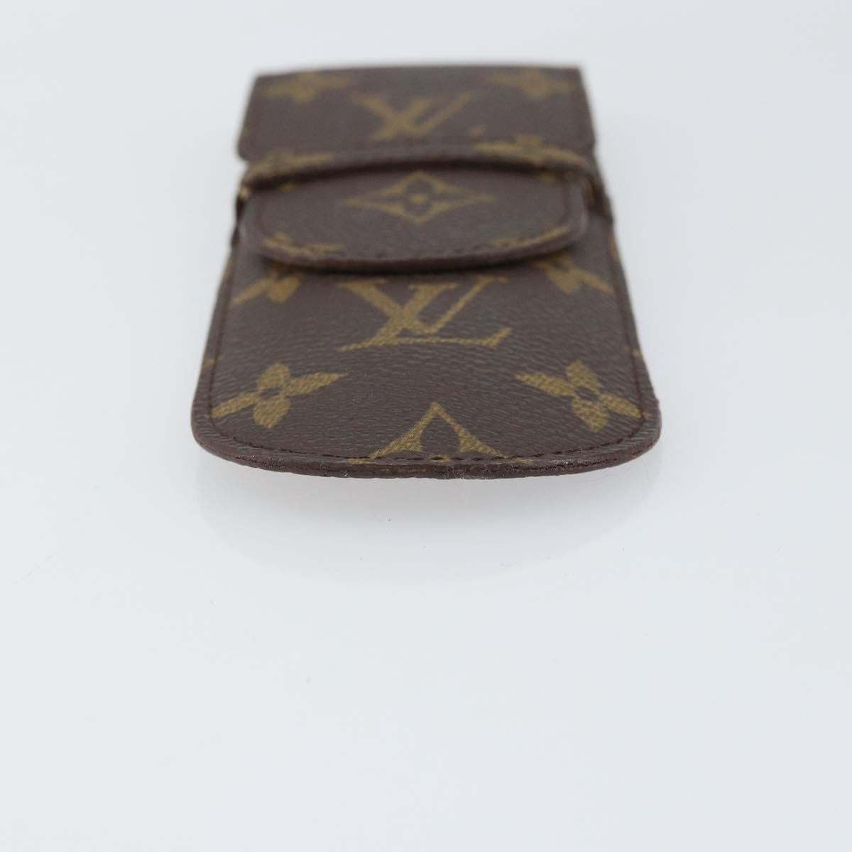 LOUIS VUITTON Monogram Etui Stilo Pen Case M62990 LV Auth BA10593