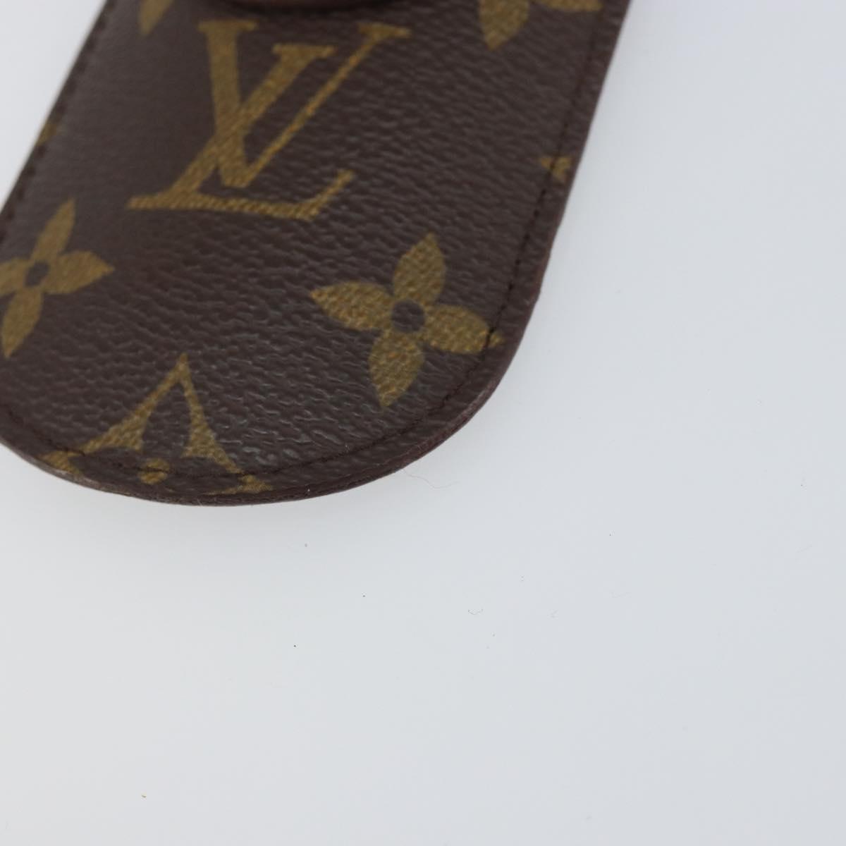 LOUIS VUITTON Monogram Etui Stilo Pen Case M62990 LV Auth BA10593