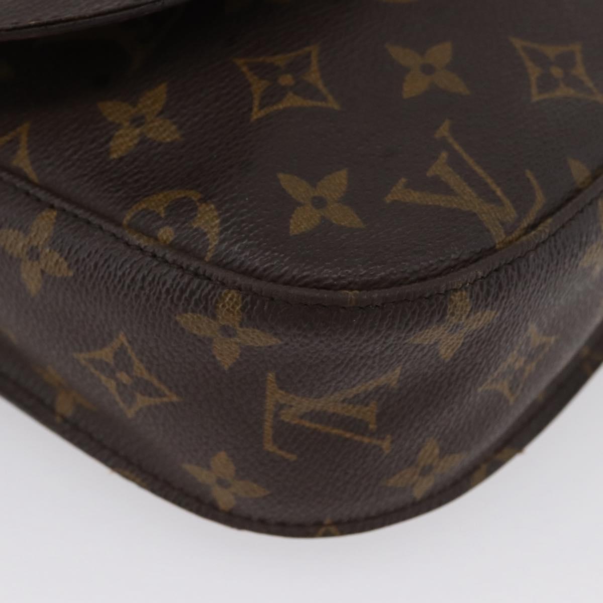 LOUIS VUITTON Monogram Saint Cloud GM Shoulder Bag M51242 LV Auth BA10594