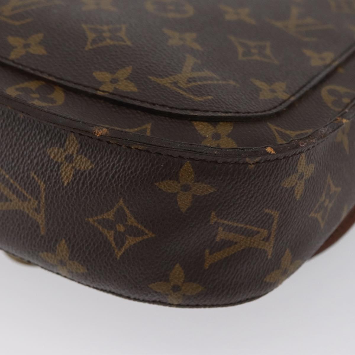LOUIS VUITTON Monogram Saint Cloud GM Shoulder Bag M51242 LV Auth BA10594
