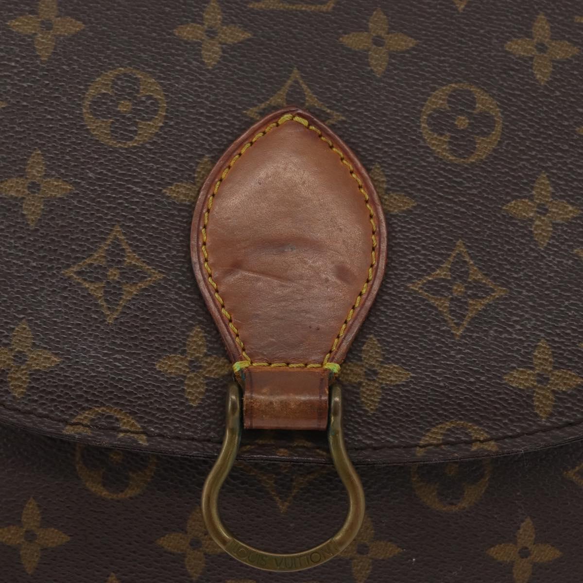 LOUIS VUITTON Monogram Saint Cloud GM Shoulder Bag M51242 LV Auth BA10594