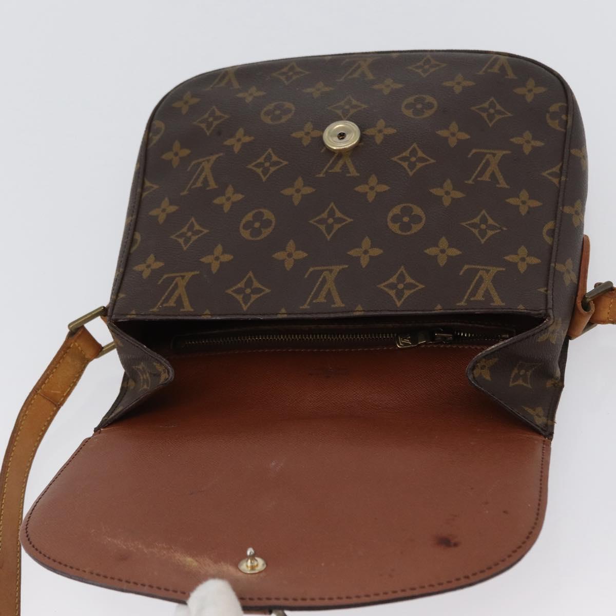 LOUIS VUITTON Monogram Saint Cloud GM Shoulder Bag M51242 LV Auth BA10594