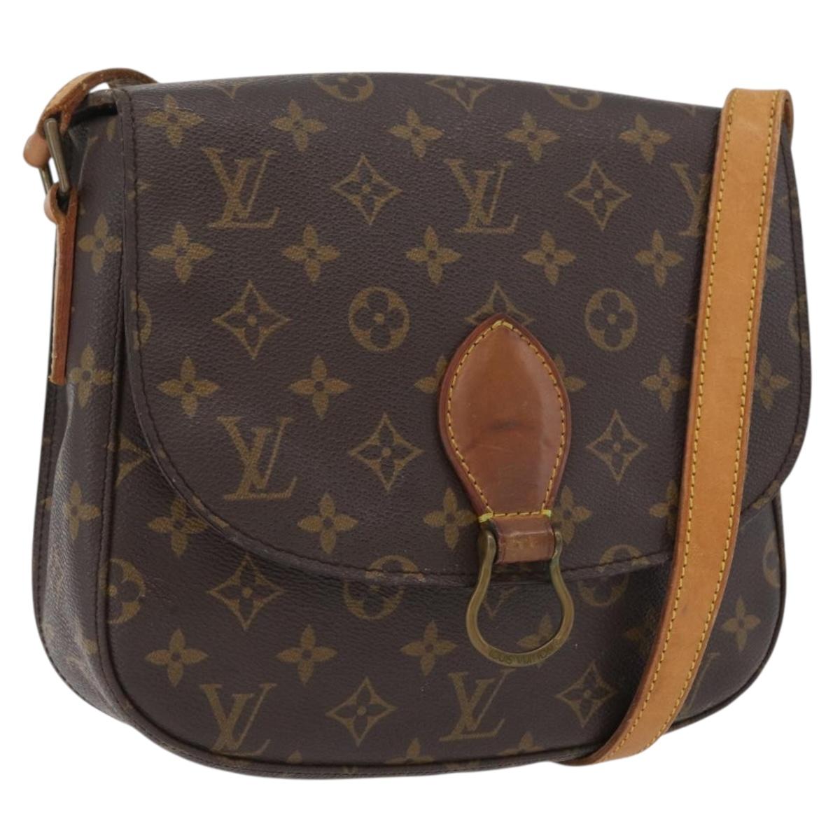 LOUIS VUITTON Monogram Saint Cloud GM Shoulder Bag M51242 LV Auth BA10594