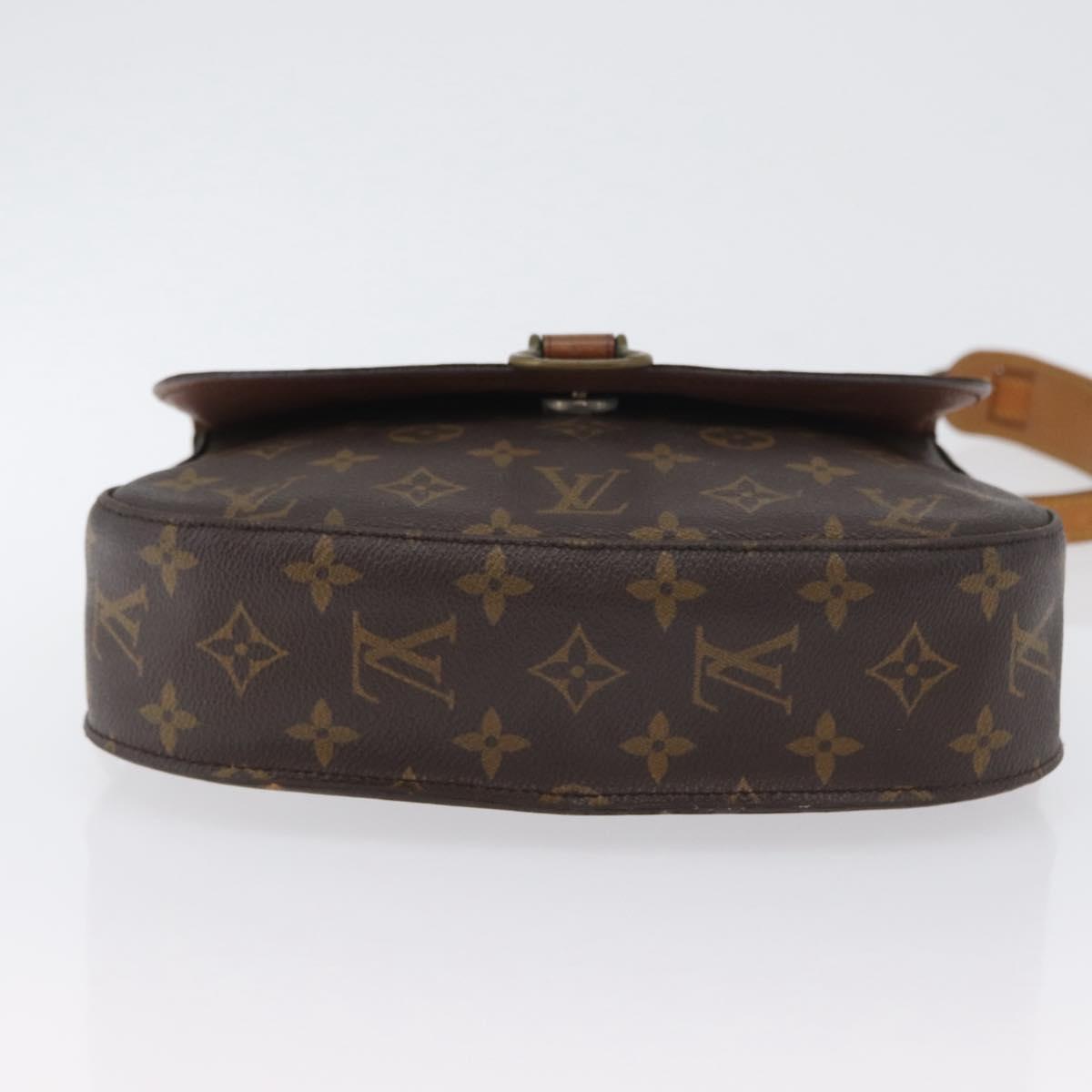 LOUIS VUITTON Monogram Saint Cloud GM Shoulder Bag M51242 LV Auth BA10594