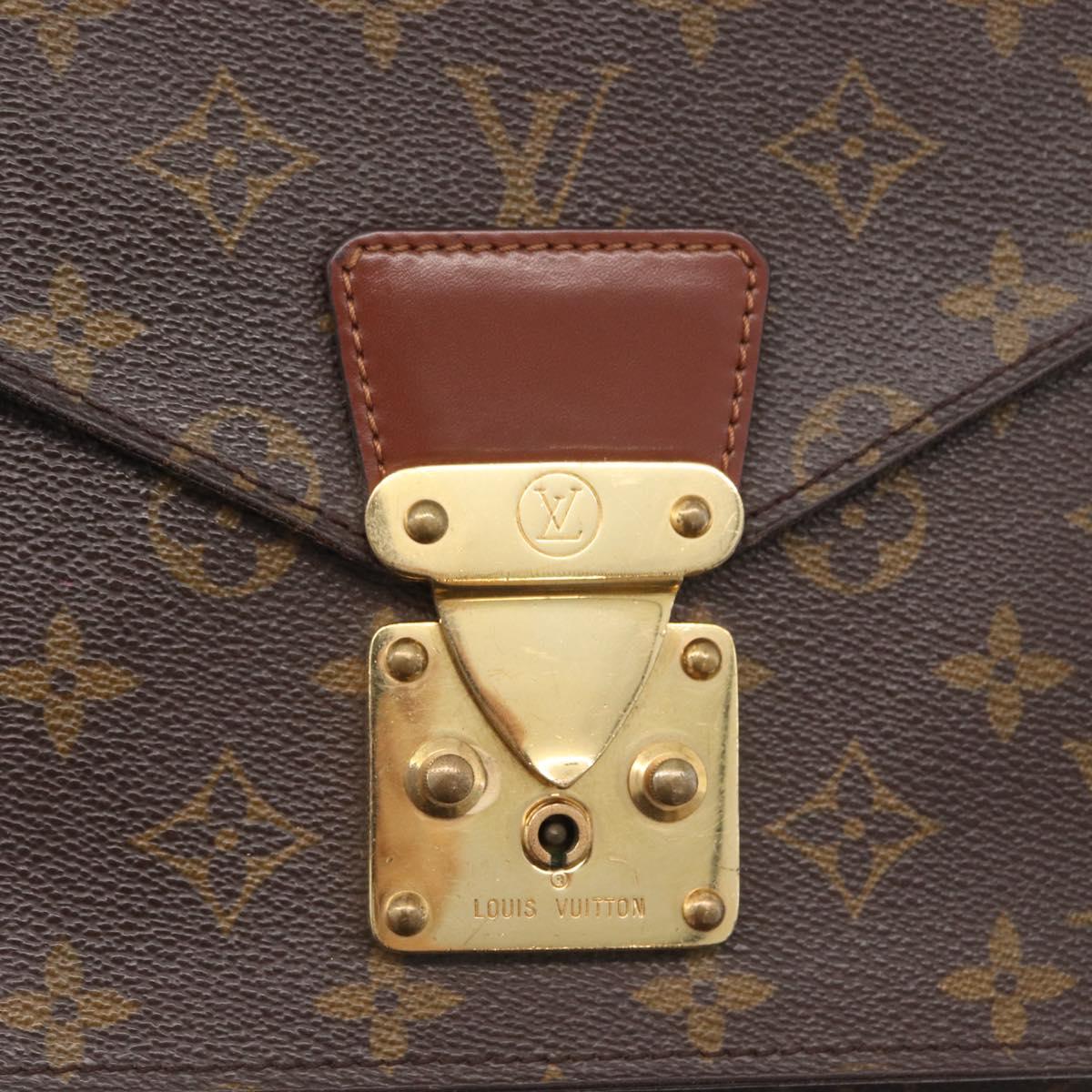 LOUIS VUITTON Monogram Monceau 28 Hand Bag M51185 LV Auth BA10595