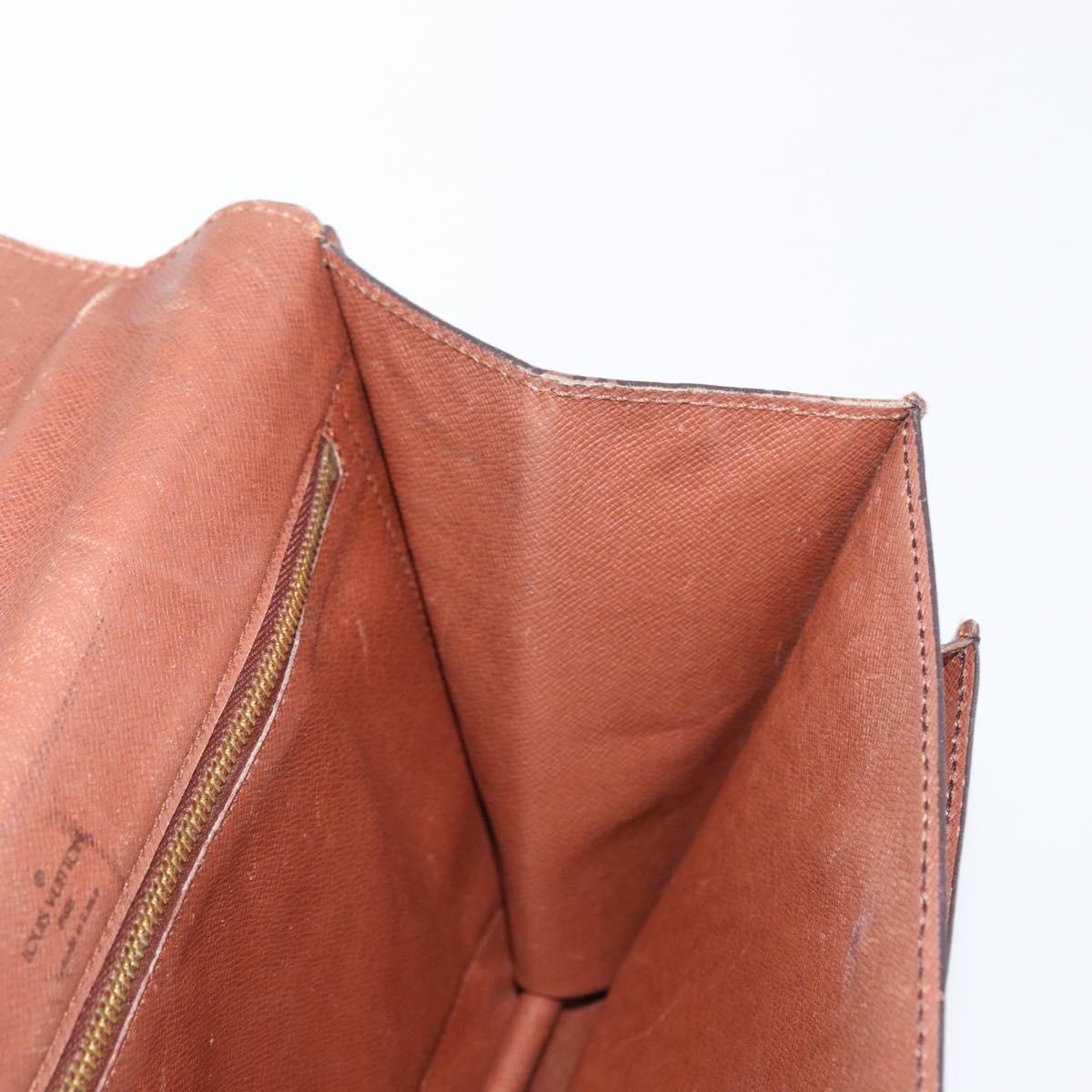 LOUIS VUITTON Monogram Monceau 28 Hand Bag M51185 LV Auth BA10595