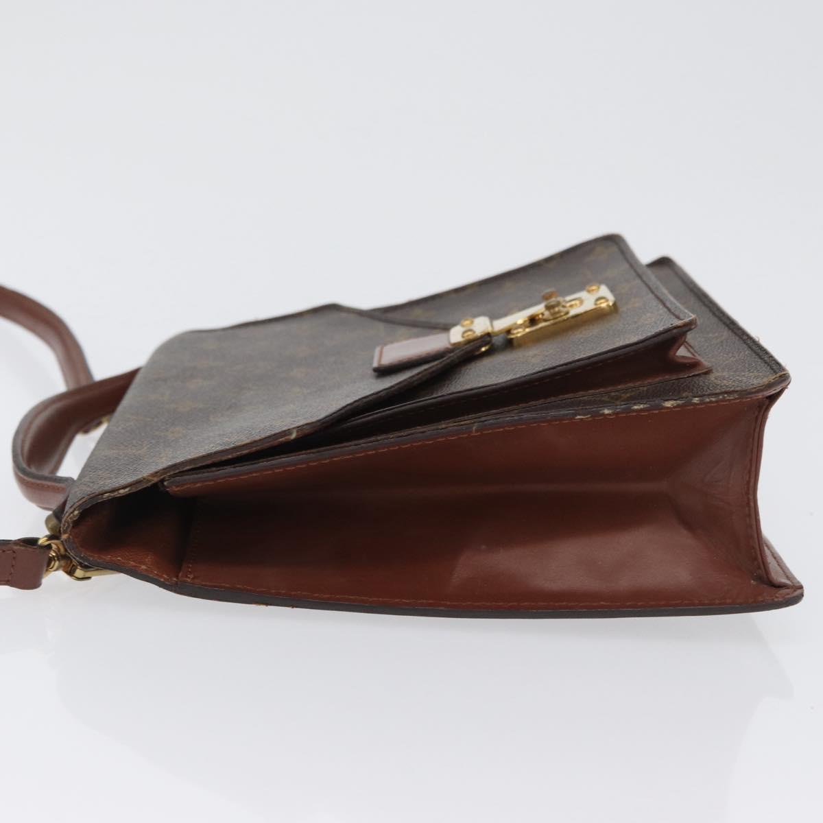 LOUIS VUITTON Monogram Monceau 28 Hand Bag M51185 LV Auth BA10595