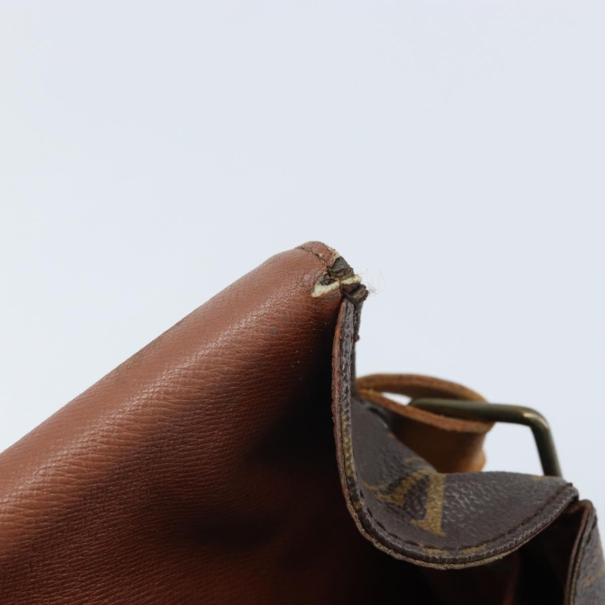 LOUIS VUITTON Monogram Cartouchiere GM Shoulder Bag M51252 LV Auth BA10597