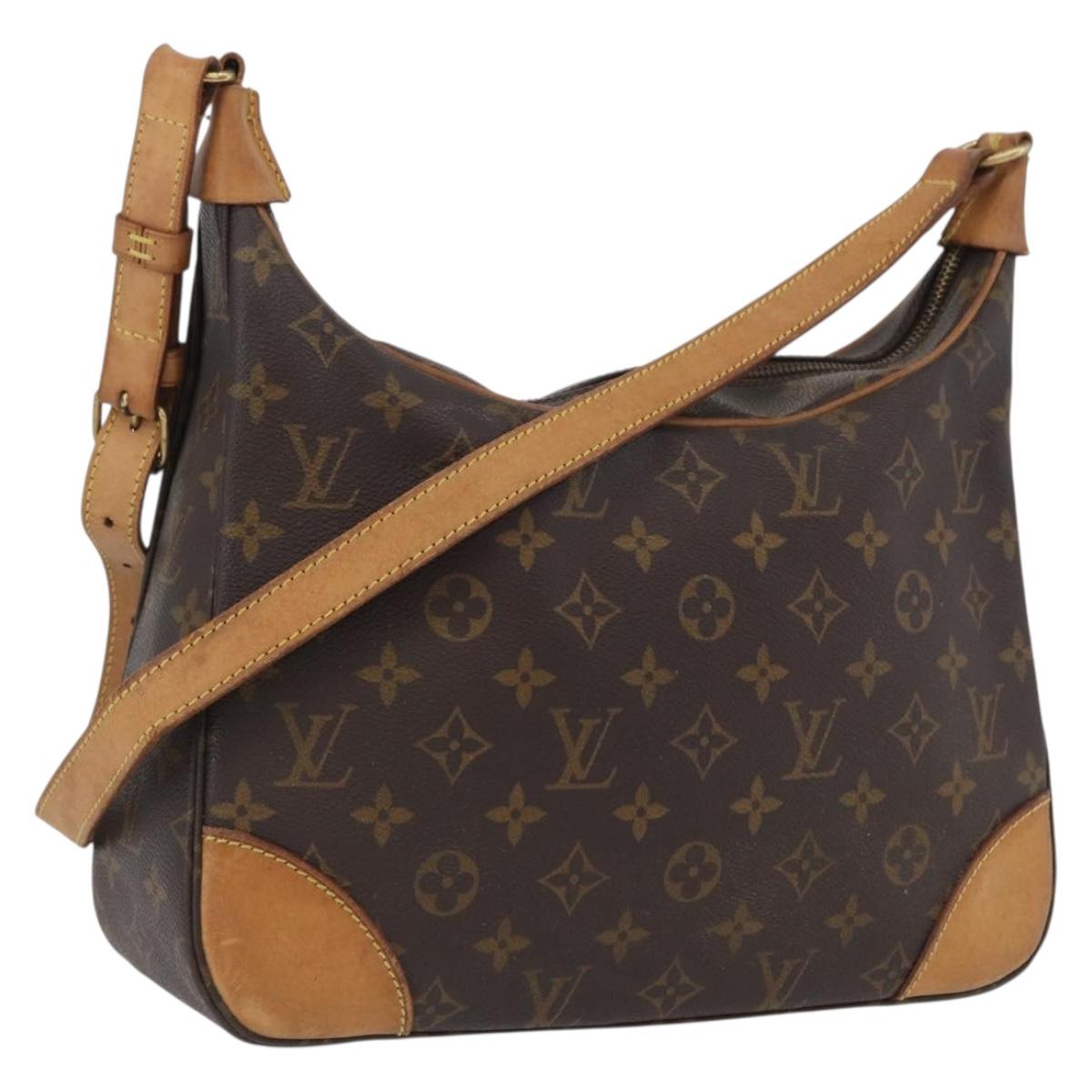 LOUIS VUITTON Monogram Boulogne 30 Shoulder Bag M51265 LV Auth BA10599