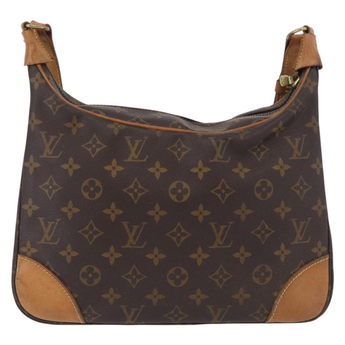 LOUIS VUITTON Monogram Boulogne 30 Shoulder Bag M51265 LV Auth BA10599