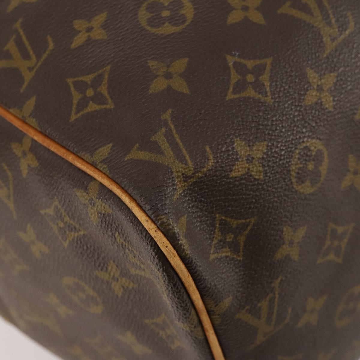 LOUIS VUITTON Monogram Sac Souple 45 Boston Bag M41624 LV Auth BA10643