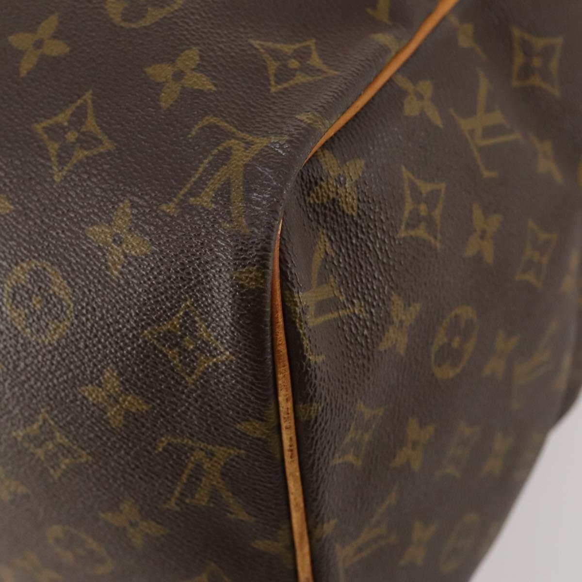 LOUIS VUITTON Monogram Sac Souple 45 Boston Bag M41624 LV Auth BA10643
