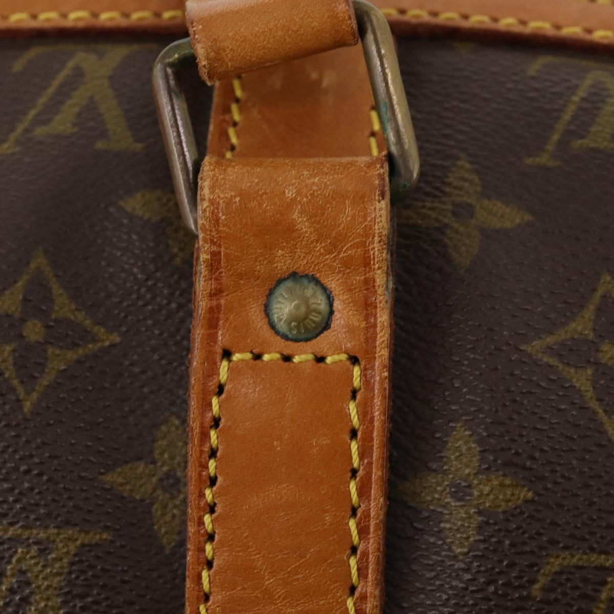 LOUIS VUITTON Monogram Sac Souple 45 Boston Bag M41624 LV Auth BA10643