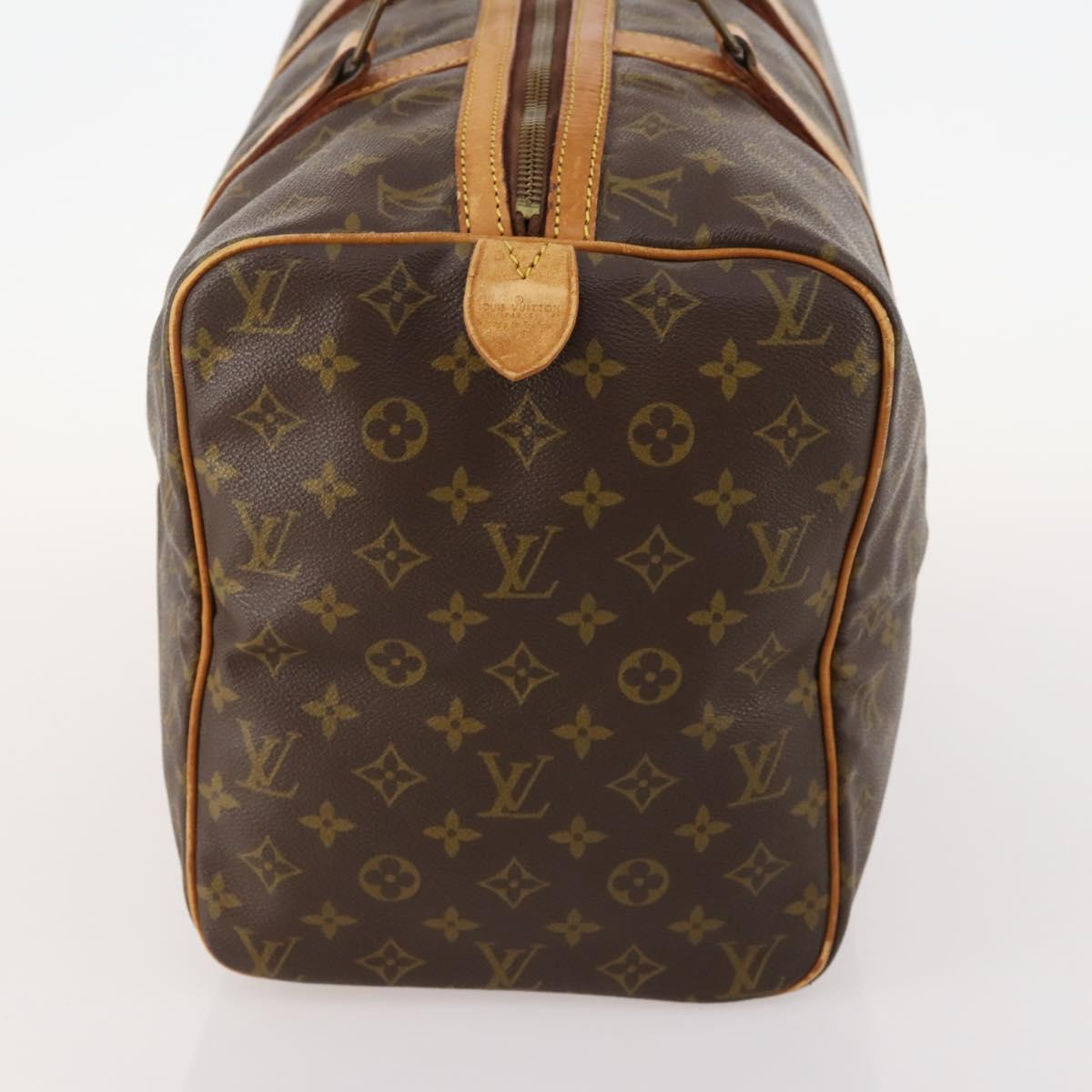 LOUIS VUITTON Monogram Sac Souple 45 Boston Bag M41624 LV Auth BA10643