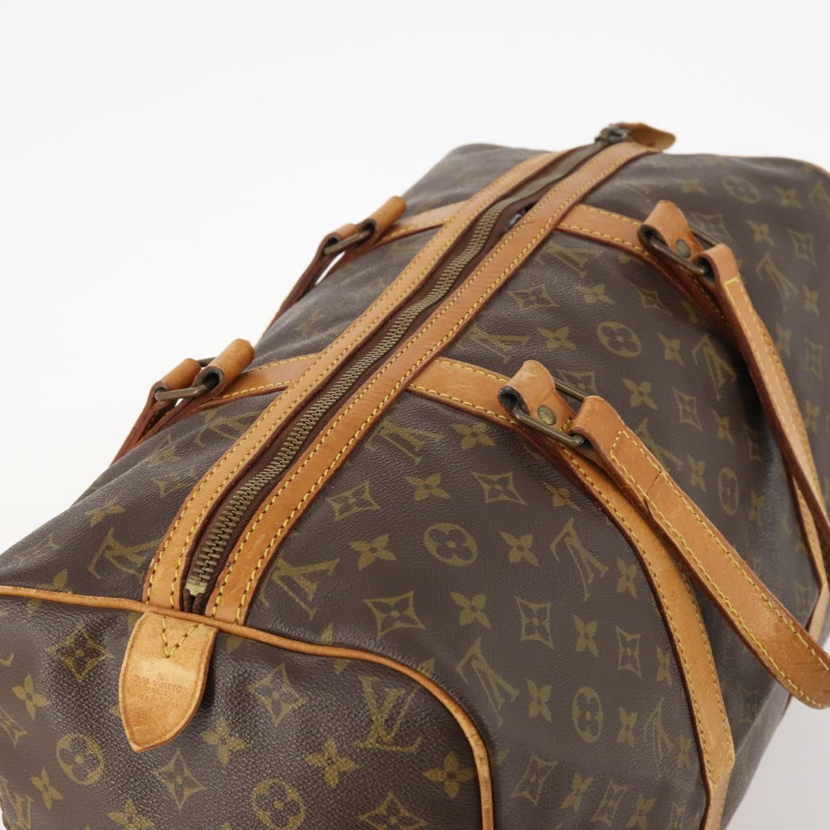 LOUIS VUITTON Monogram Sac Souple 45 Boston Bag M41624 LV Auth BA10643