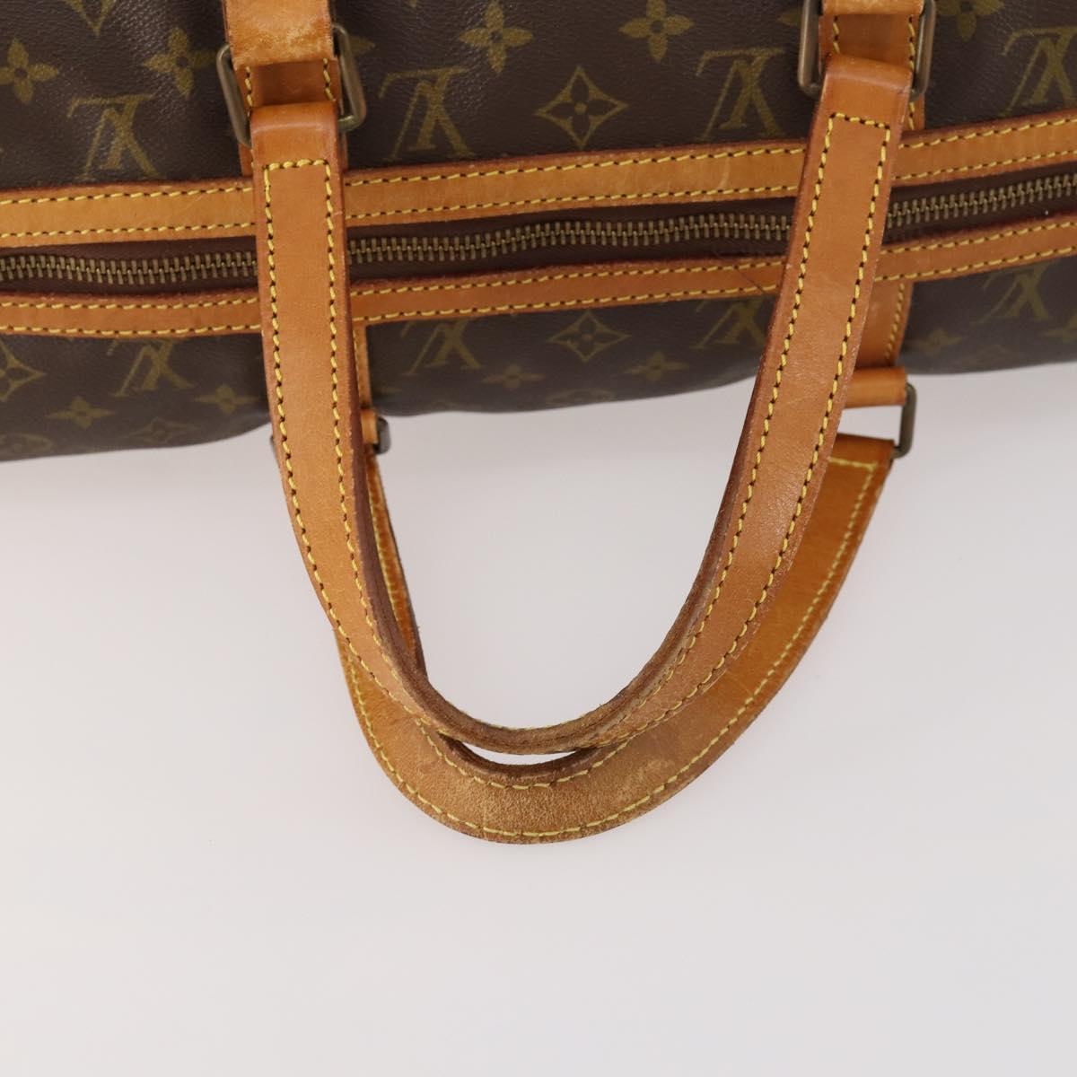 LOUIS VUITTON Monogram Sac Souple 45 Boston Bag M41624 LV Auth BA10643