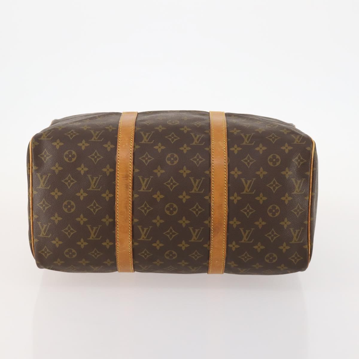 LOUIS VUITTON Monogram Sac Souple 45 Boston Bag M41624 LV Auth BA10643