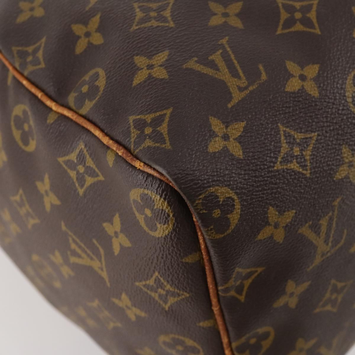 LOUIS VUITTON Monogram Speedy 40 Hand Bag M41522 LV Auth BA10648