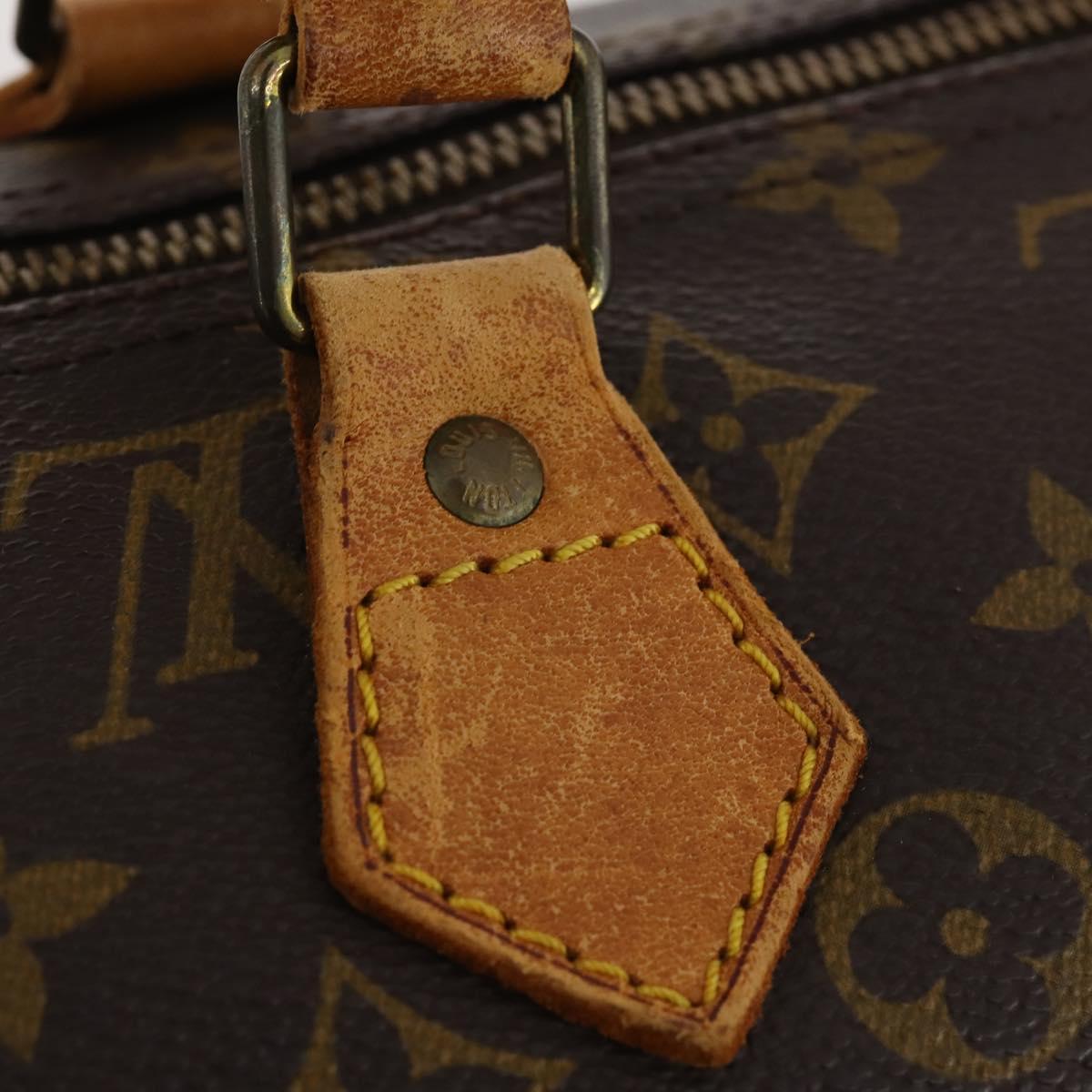 LOUIS VUITTON Monogram Speedy 40 Hand Bag M41522 LV Auth BA10648