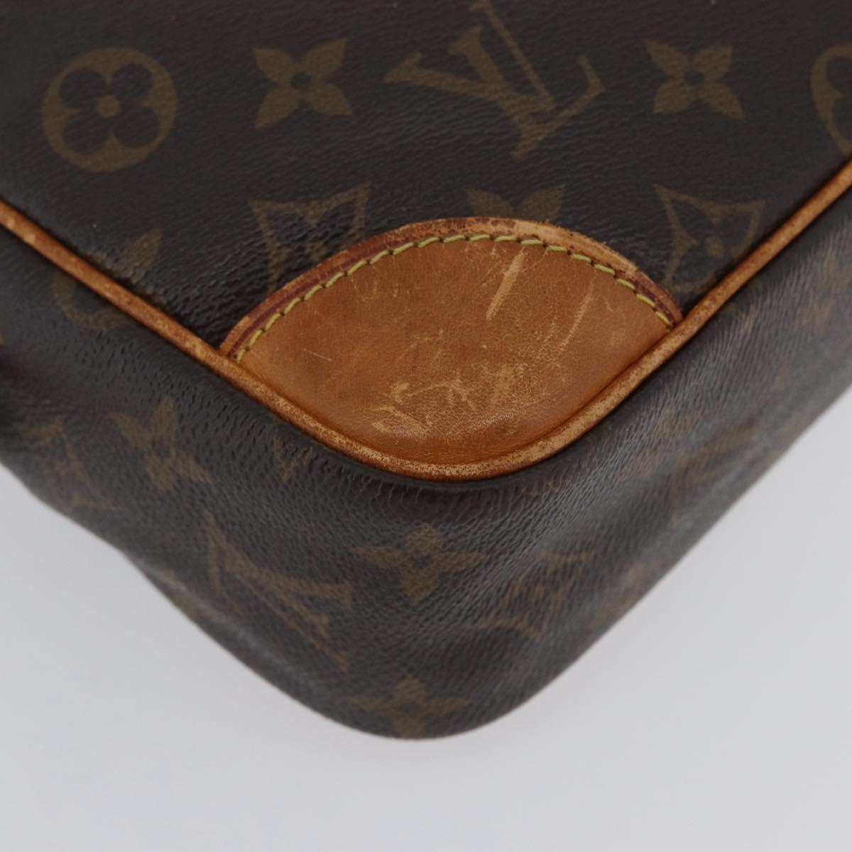 LOUIS VUITTON Monogram Compiegne 28 Clutch Bag M51845 LV Auth BA10676