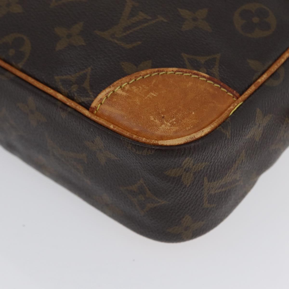 LOUIS VUITTON Monogram Compiegne 28 Clutch Bag M51845 LV Auth BA10676