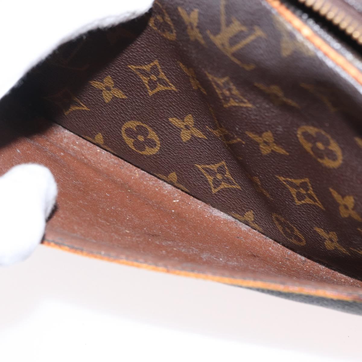 LOUIS VUITTON Monogram Compiegne 28 Clutch Bag M51845 LV Auth BA10676
