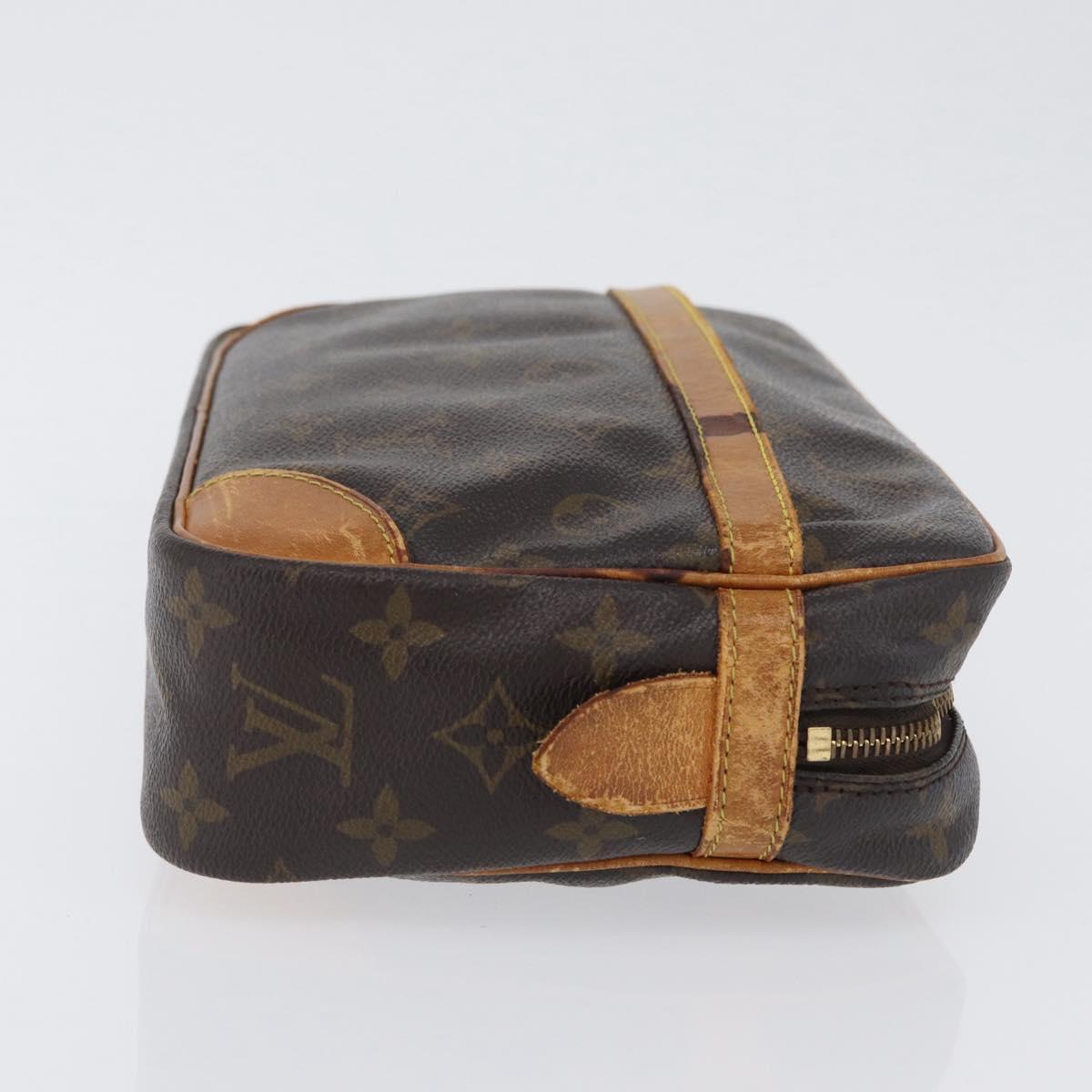 LOUIS VUITTON Monogram Compiegne 28 Clutch Bag M51845 LV Auth BA10676