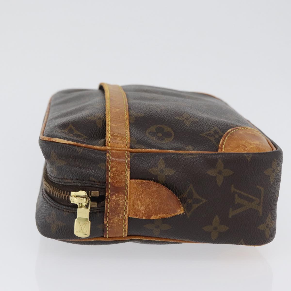 LOUIS VUITTON Monogram Compiegne 28 Clutch Bag M51845 LV Auth BA10676