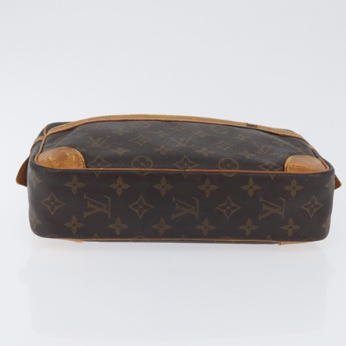 LOUIS VUITTON Monogram Compiegne 28 Clutch Bag M51845 LV Auth BA10676