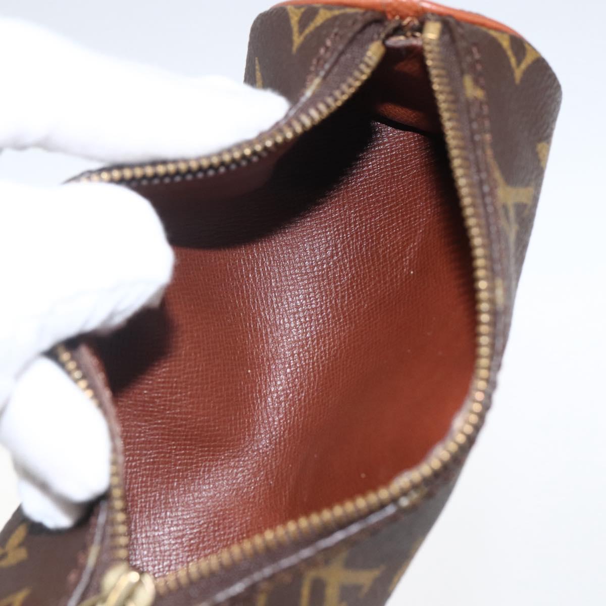 LOUIS VUITTON Monogram Papillon Pouch LV Auth BA10691