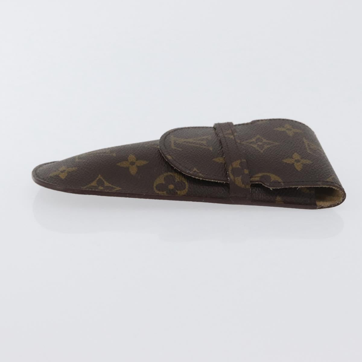 LOUIS VUITTON Monogram Etui Lunette Rabat Glasses Case M62970 LV Auth BA10693